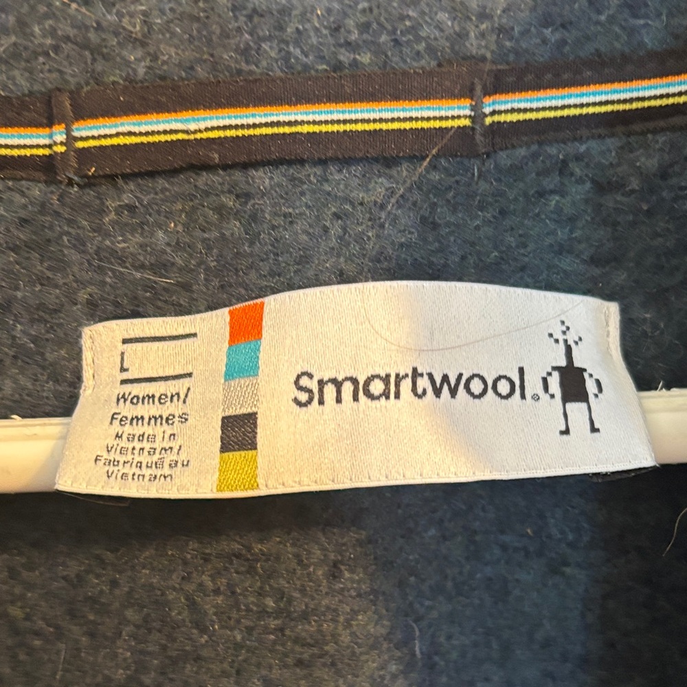 Blue Smartwool Pullover - image 2